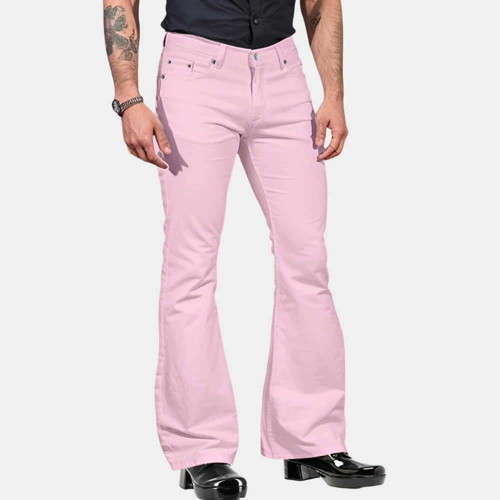 Bruno - Pantalon évasé à la mode pour hommes pour un look élégant