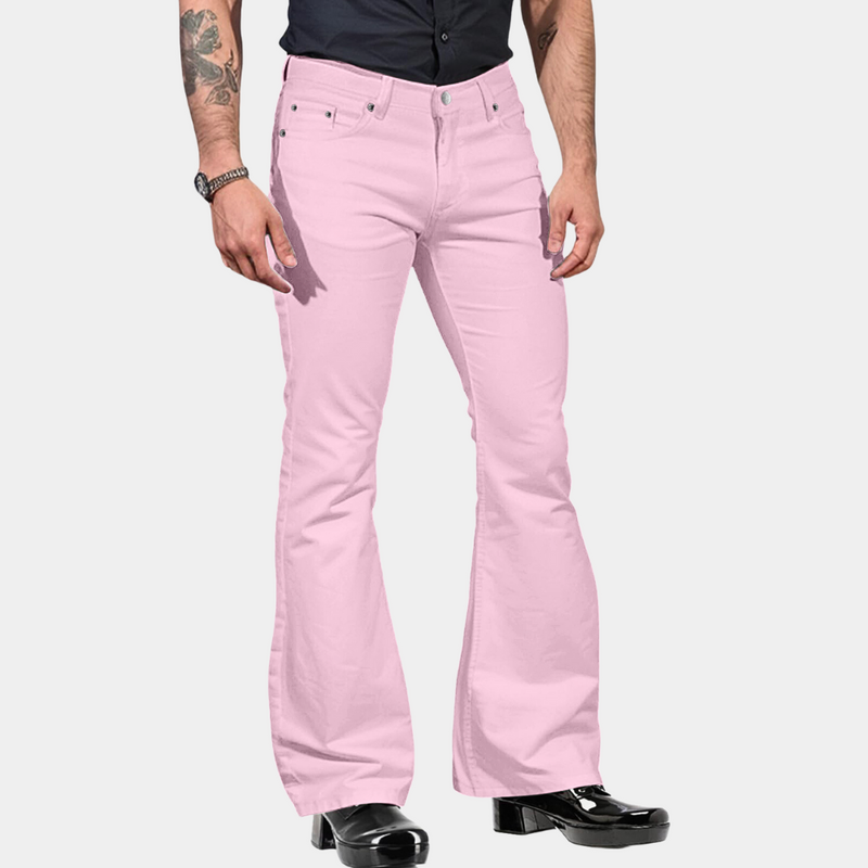 Bruno - Pantalon évasé à la mode pour hommes pour un look élégant
