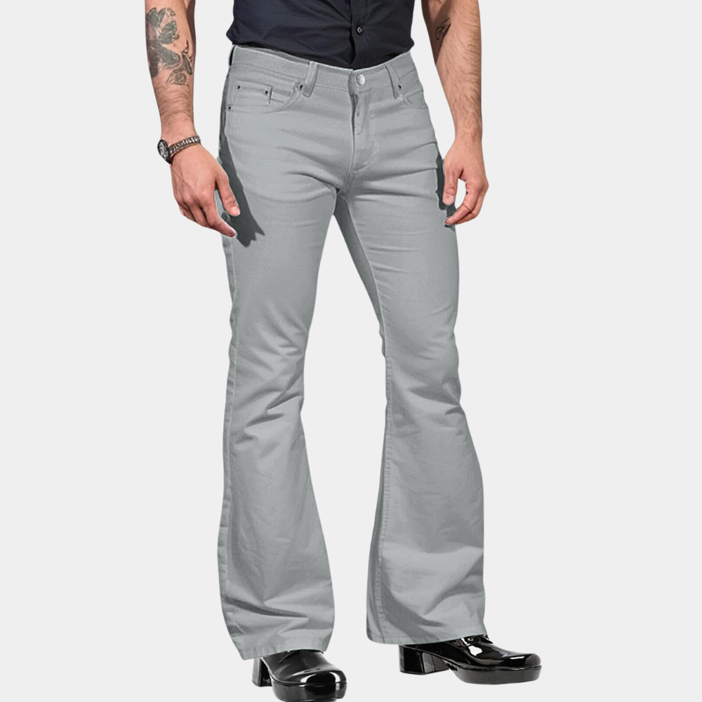 Bruno - Pantalon évasé à la mode pour hommes pour un look élégant