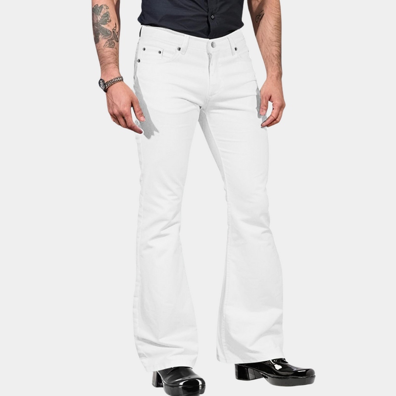 Bruno - Pantalon évasé à la mode pour hommes pour un look élégant
