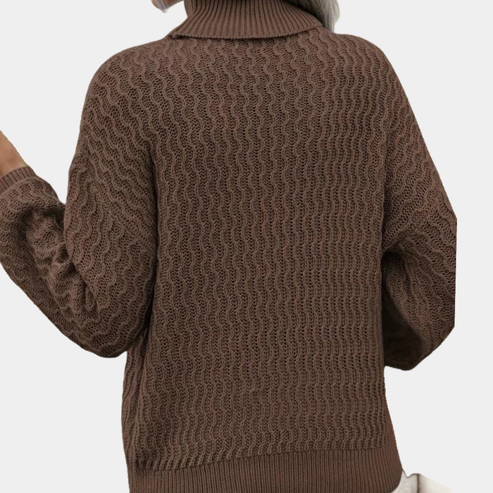 Loisa Elegant Women's Turtleneck pour un look élégant et confortable