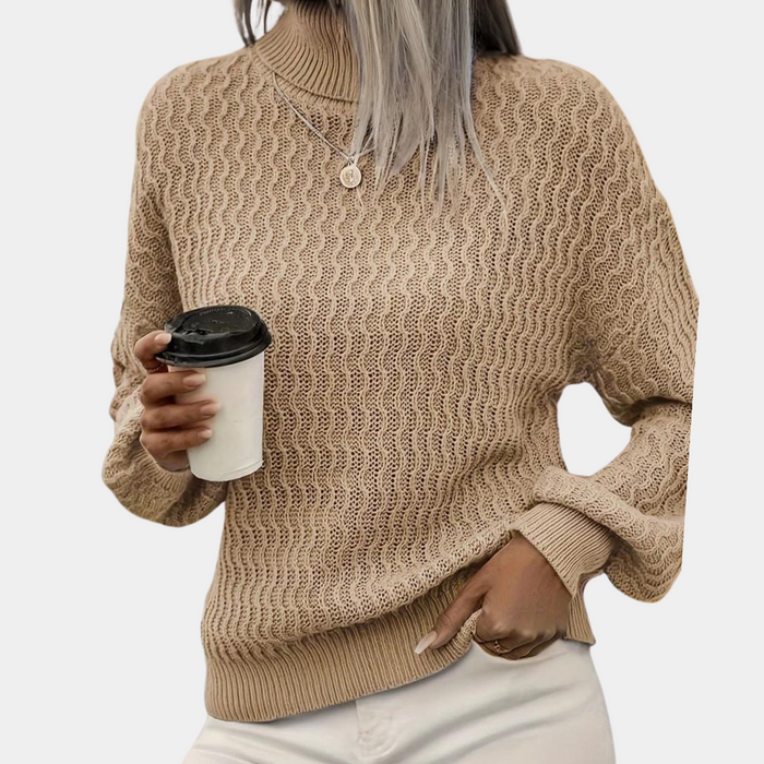 Loisa Elegant Women's Turtleneck pour un look élégant et confortable