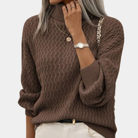 Loisa Elegant Women's Turtleneck pour un look élégant et confortable