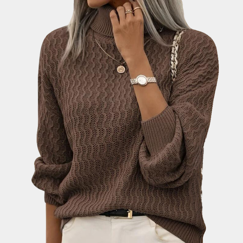 Loisa Elegant Women's Turtleneck pour un look élégant et confortable