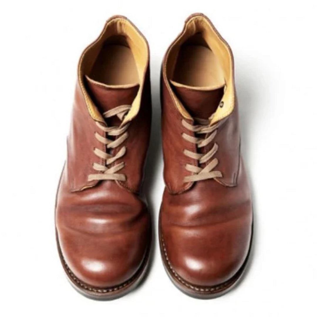 MARTIN - Bottes à talons en cuir pour hommes pour un look élégant