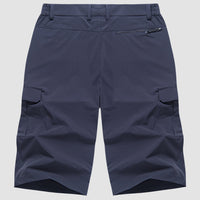 Short d'extérieur pour hommes avec poches multifonctionnelles pour une marche confortable