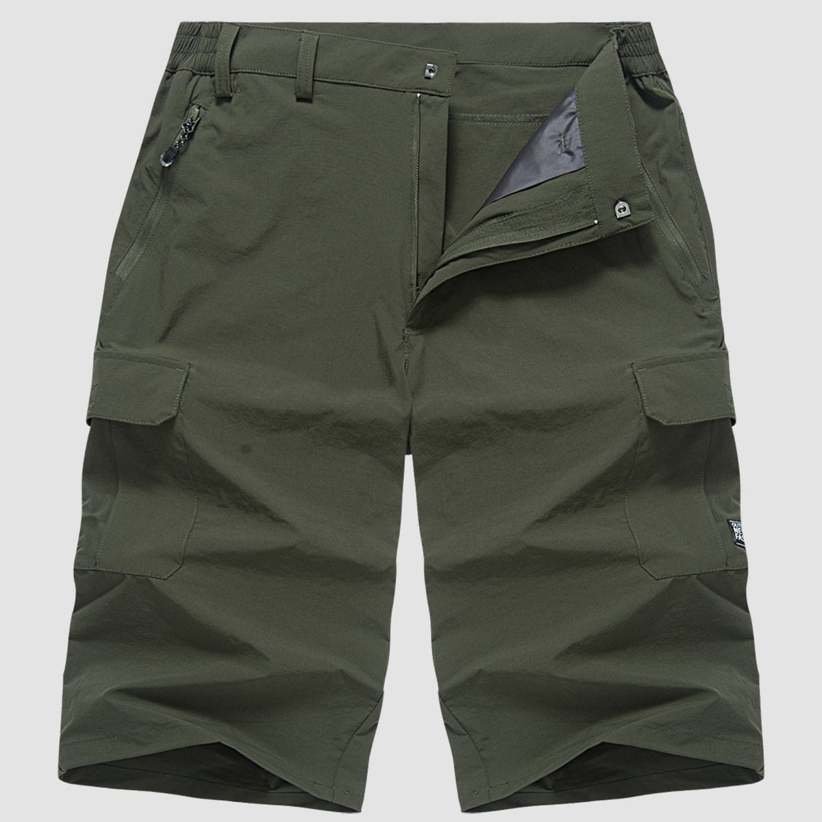 Short d'extérieur pour hommes avec poches multifonctionnelles pour une marche confortable