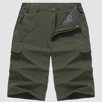 Short d'extérieur pour hommes avec poches multifonctionnelles pour une marche confortable