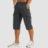 Short d'extérieur pour hommes avec poches multifonctionnelles pour une marche confortable