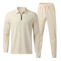 Ensemble complet de polo et pantalon de survêtement pour un confort accru