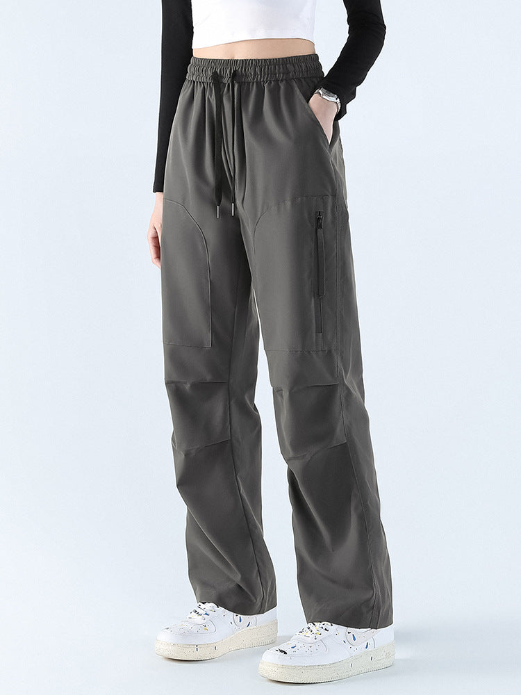 Pantalon cargo extensible pour femmes pour un confort décontracté et élégant - Pantalon durable avec poches polyvalentes