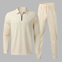 Ensemble complet de polo et pantalon de survêtement pour un confort accru