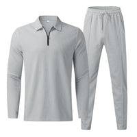 Ensemble complet de polo et pantalon de survêtement pour un confort accru