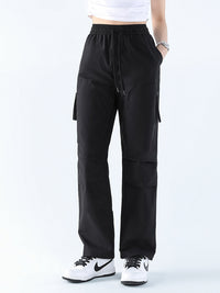 Pantalon cargo extensible pour femmes pour un confort décontracté et élégant - Pantalon durable avec poches polyvalentes