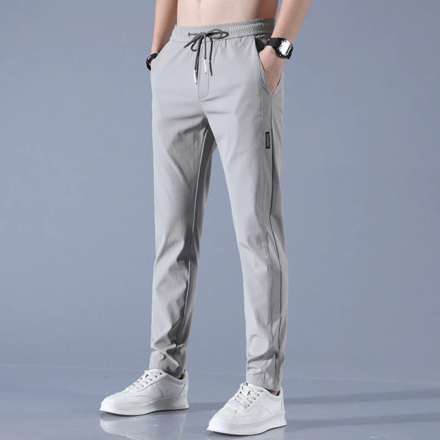 Pantalon chino pour homme - Élégant et léger, confortablement extensible