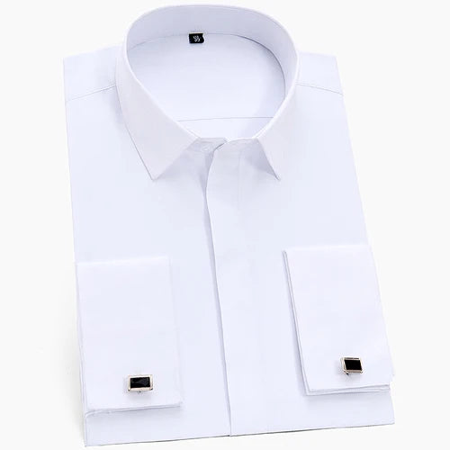 Homme d'affaires - Collier à tartines classique - Manteau Französische - Chemise élégante et formelle