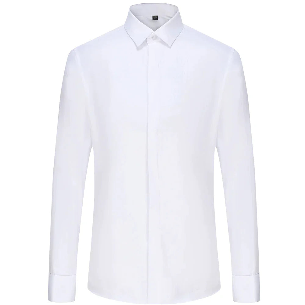 Homme d'affaires - Collier à tartines classique - Manteau Französische - Chemise élégante et formelle