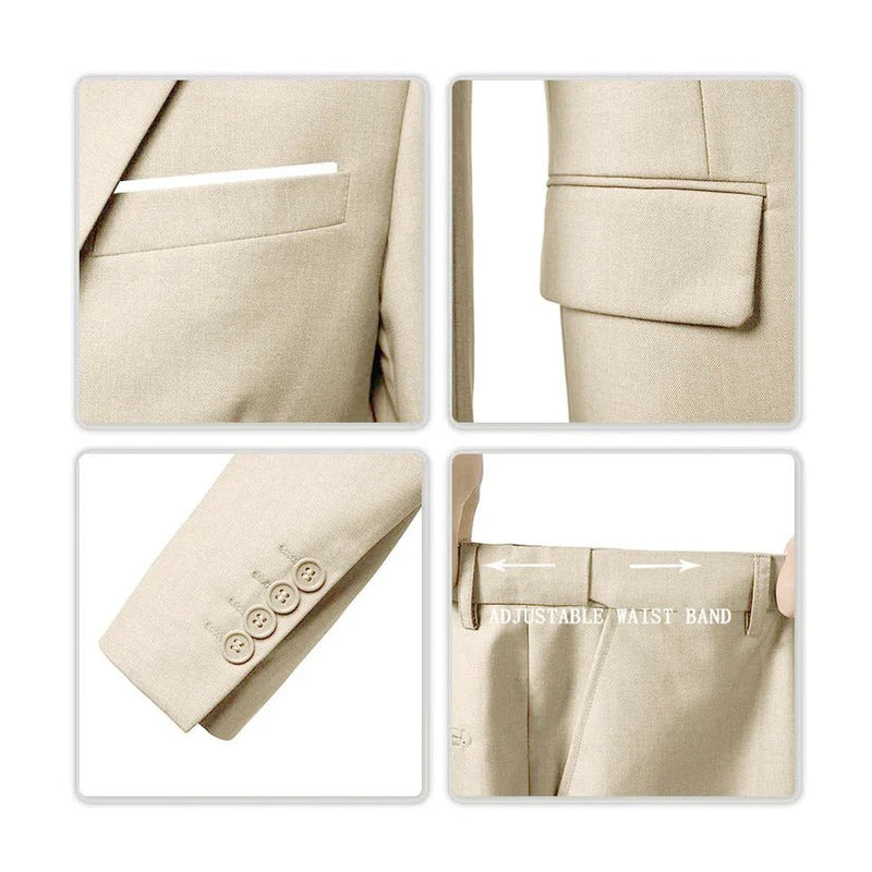 Ensemble 3 pièces pour hommes - Brecken