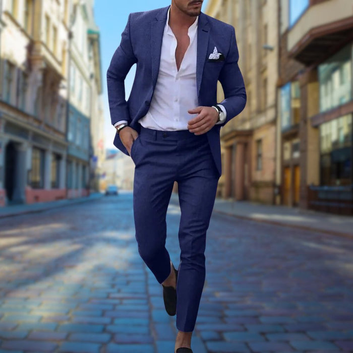 Celso - Costume masculin à coupe étroite pour un look intemporel