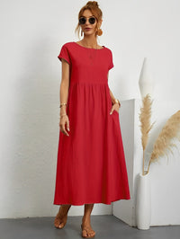Camille - Époustouflante robe d'été respirante avec coupe confortable pour la chaleur