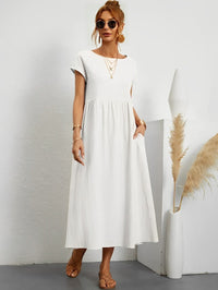 Camille - Époustouflante robe d'été respirante avec coupe confortable pour la chaleur