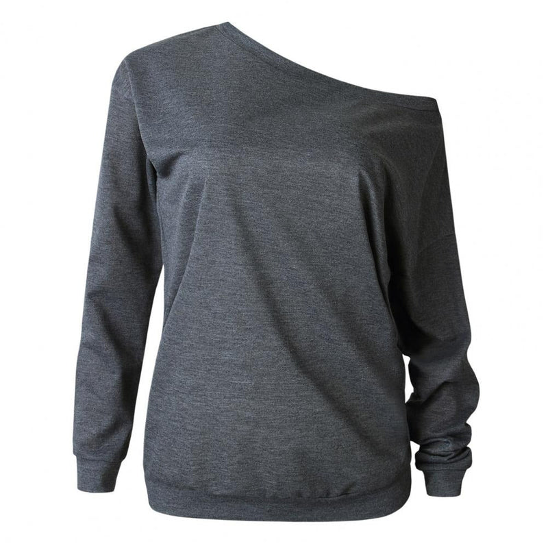 Élégant pull-over ample à épaules dégagées pour femmes - Beatrix
