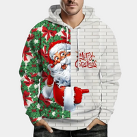 Sweat à capuche de Noël BASTIAN pour hommes - parfait pour les fêtes !