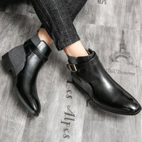 Bottines élégantes en cuir pour hommes de NICO