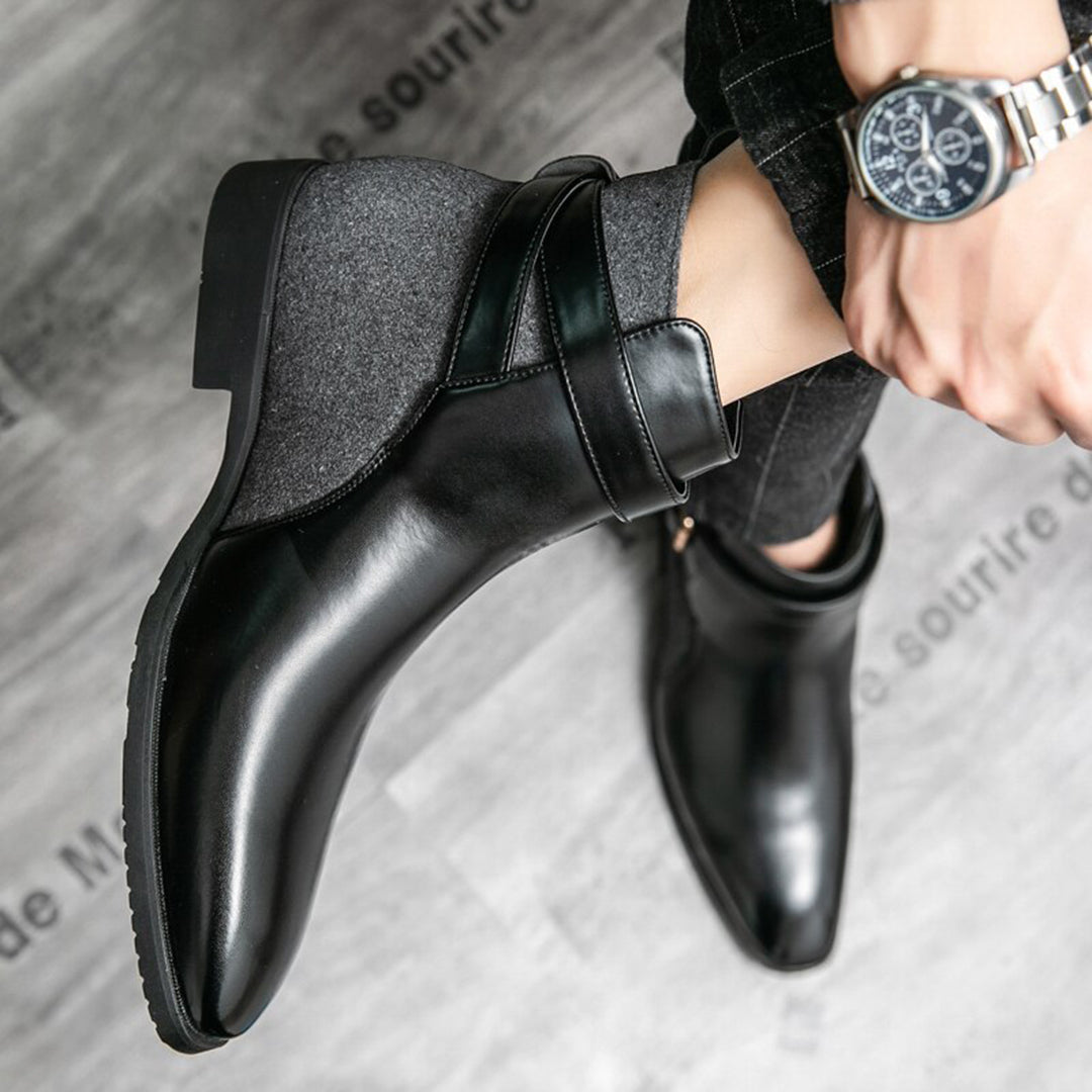 Bottines élégantes en cuir pour hommes de NICO