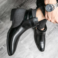 Bottines élégantes en cuir pour hommes de NICO