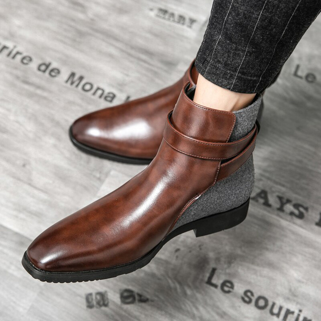 Bottines élégantes en cuir pour hommes de NICO