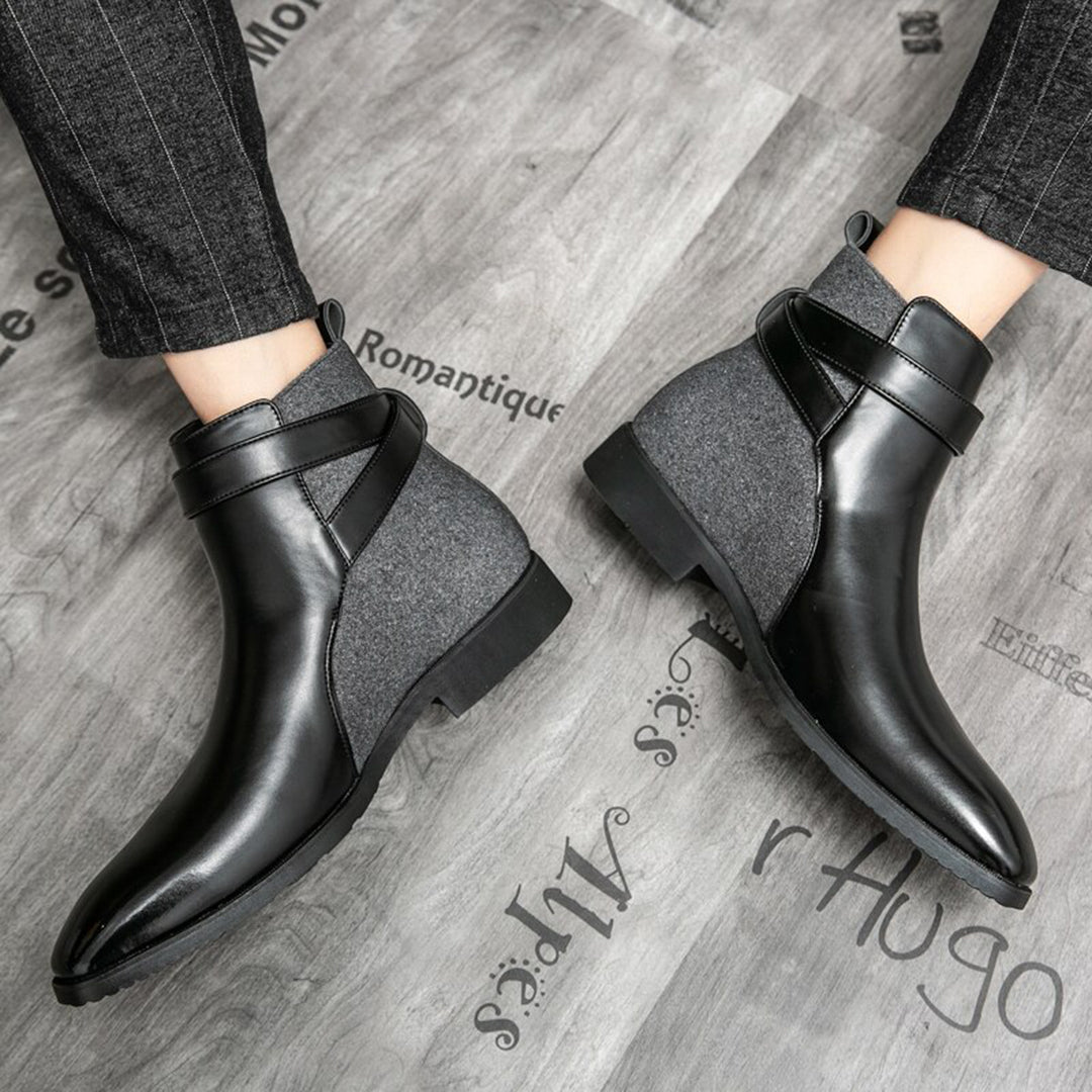 Bottines élégantes en cuir pour hommes de NICO