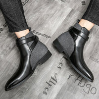 Bottines élégantes en cuir pour hommes de NICO