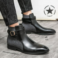 Bottines élégantes en cuir pour hommes de NICO