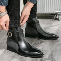 Bottines élégantes en cuir pour hommes de NICO