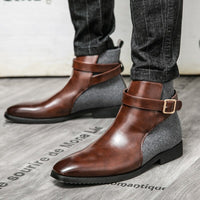 Bottines élégantes en cuir pour hommes de NICO
