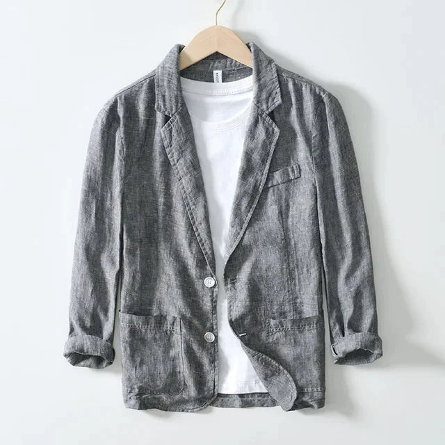 Élégant blazer à deux boutons pour hommes, pour une soirée tranquille