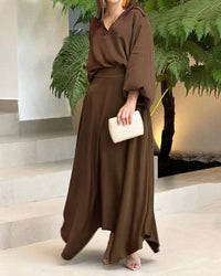 Chic & Cozy Midi Kleid - Confortable pour un look zélé