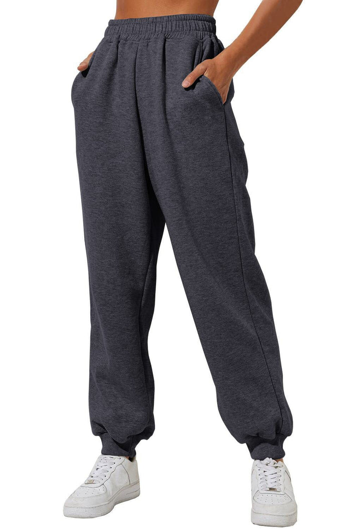 Pantalon de survêtement pour femmes, élégant et confortable, à la coupe décontractée, pour la maison et les journées décontractées