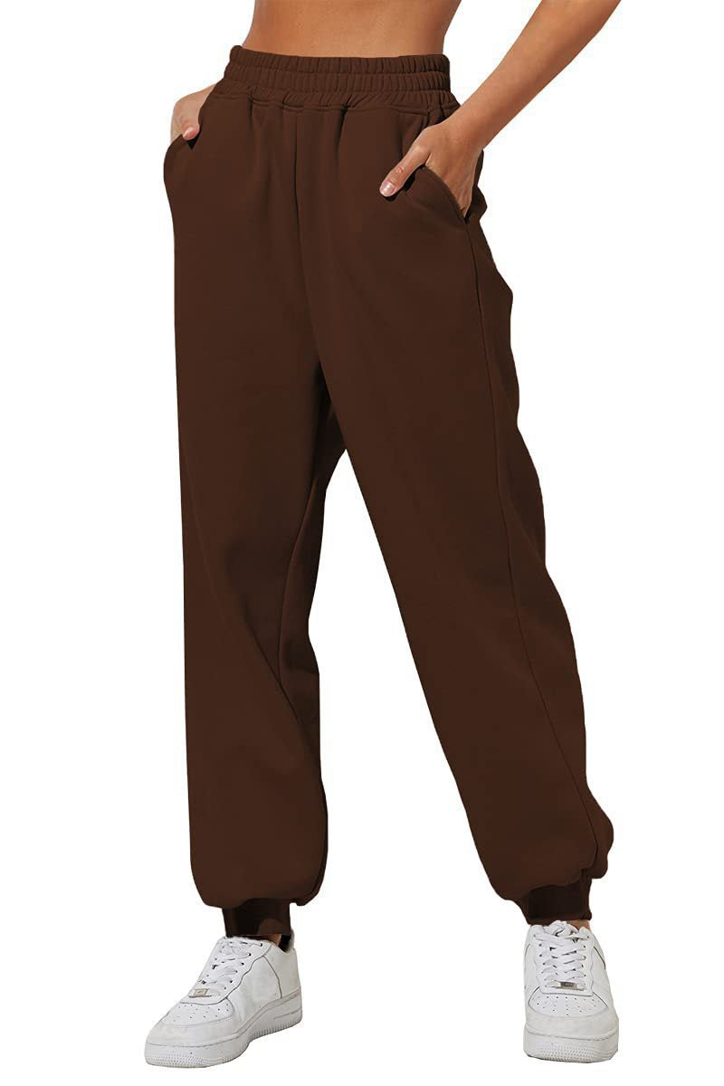 Pantalon de survêtement pour femmes, élégant et confortable, à la coupe décontractée, pour la maison et les journées décontractées