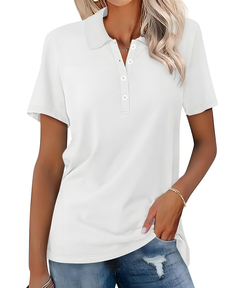 Polo pour femmes - un haut décontracté, respirant et élégant pour un look raffiné