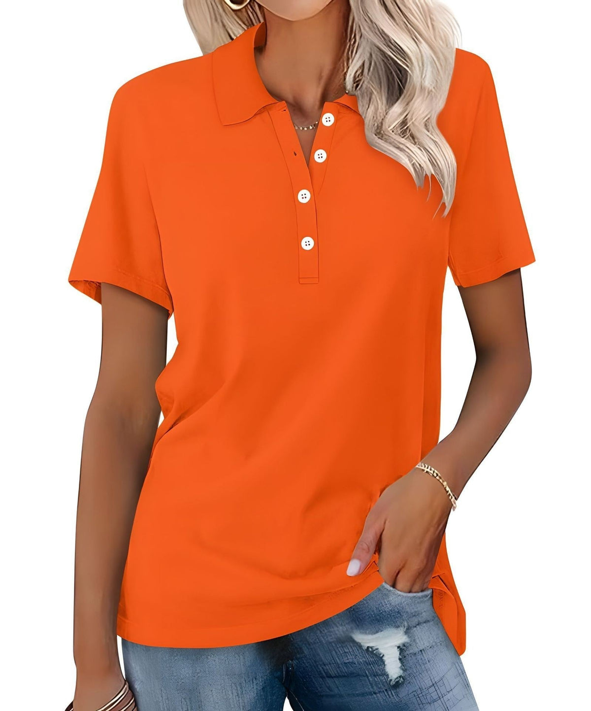Polo pour femmes - un haut décontracté, respirant et élégant pour un look raffiné