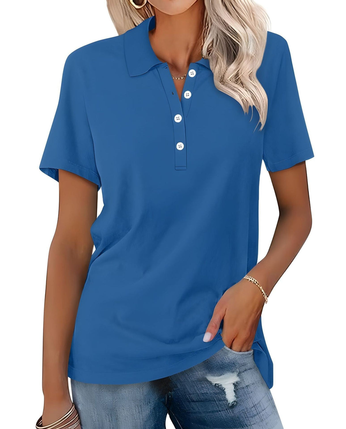 Polo pour femmes - un haut décontracté, respirant et élégant pour un look raffiné
