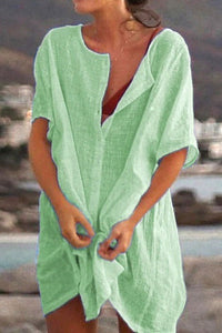 Mailyn - Robe d'été midi élégante pour femmes pour un look frais et élégant