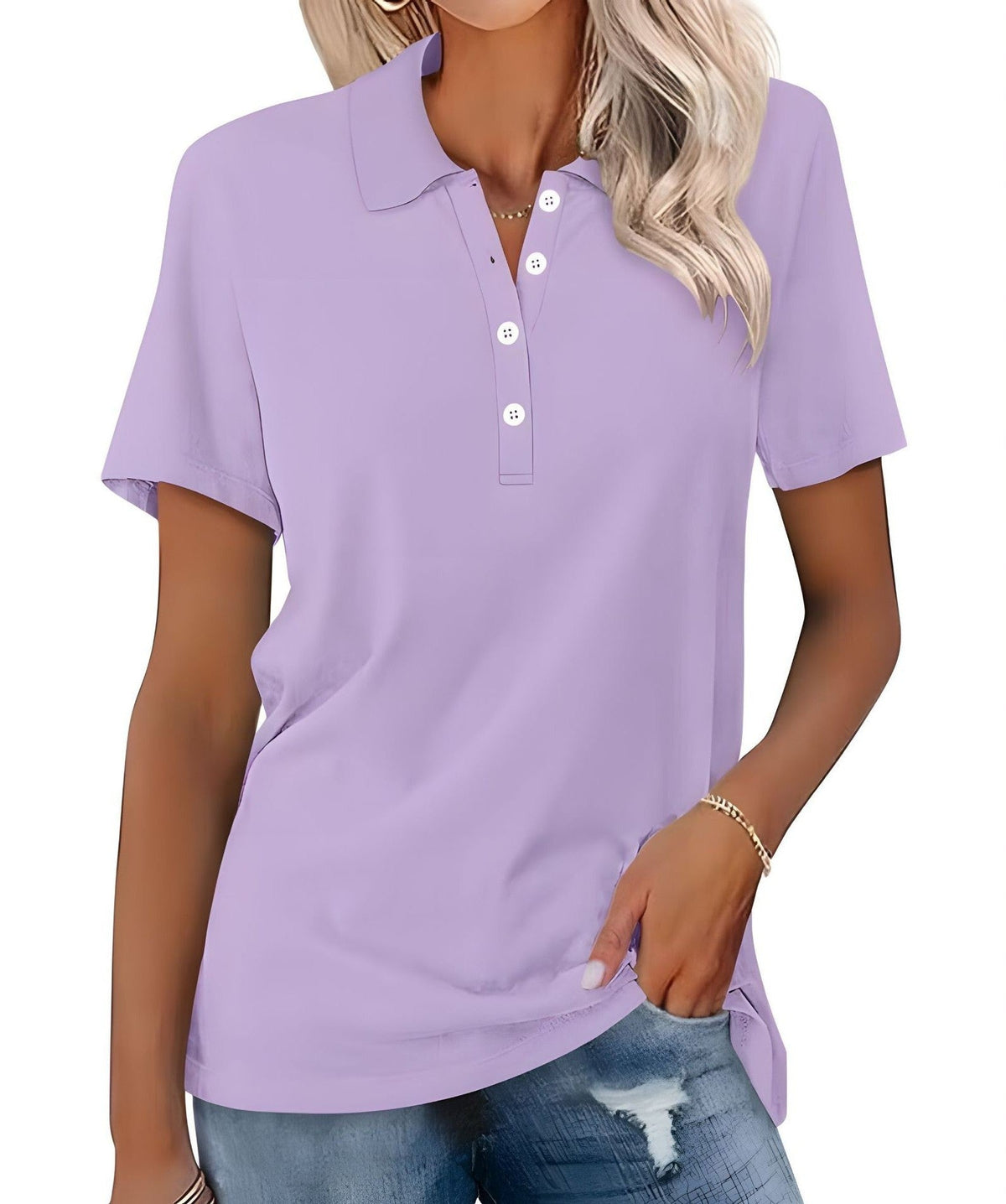 Polo pour femmes - un haut décontracté, respirant et élégant pour un look raffiné