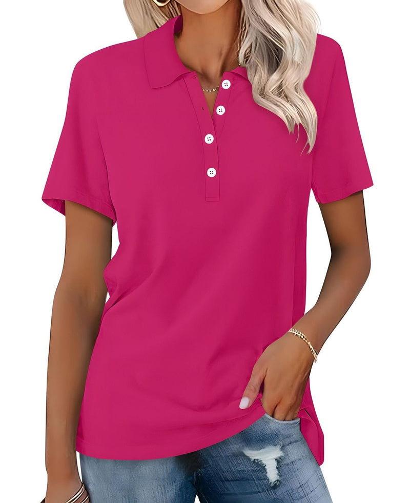 Polo pour femmes - un haut décontracté, respirant et élégant pour un look raffiné