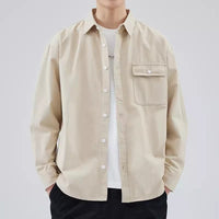 Camisole de l'homme avec bottes - 100% Algon - Corte Relaxed - Manga Larga para Uso Casual