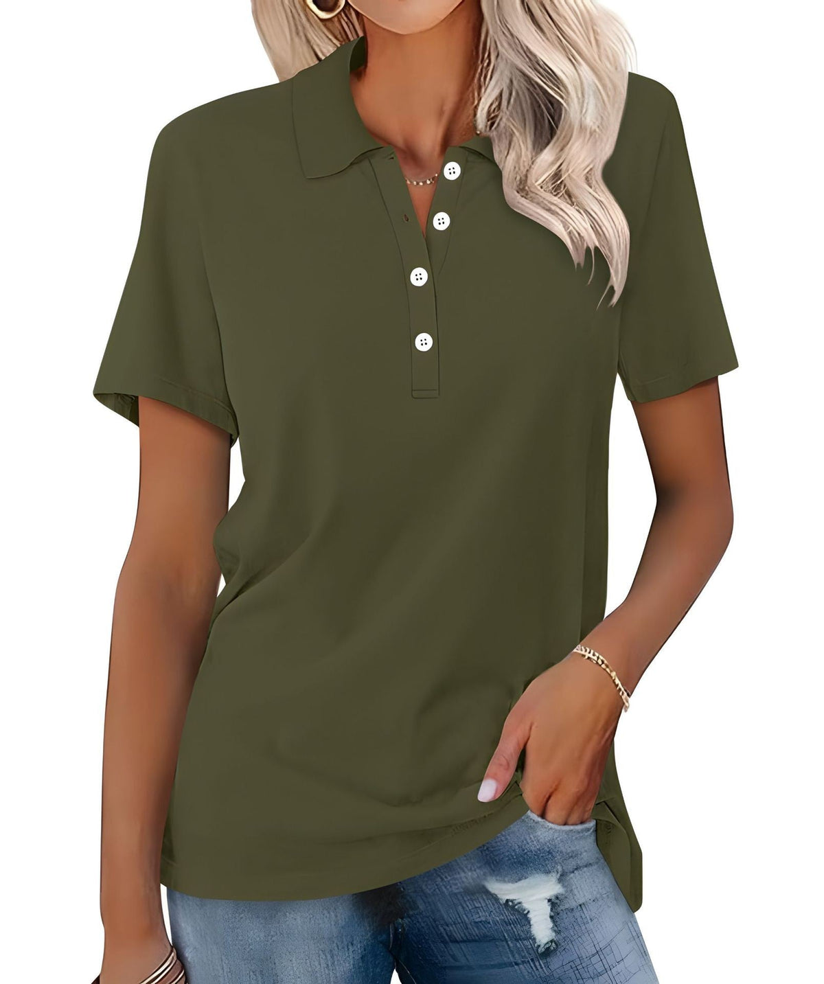 Polo pour femmes - un haut décontracté, respirant et élégant pour un look raffiné