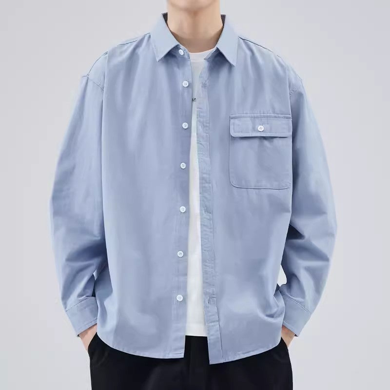Camisole de l'homme avec bottes - 100% Algon - Corte Relaxed - Manga Larga para Uso Casual