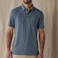 Polo classique pour hommes - Mélange de coton confortable - Coupe parfaite - Manches courtes avec poche sur la poitrine
